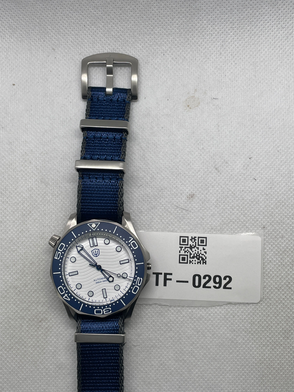 US Pre-Owned Watchdives WD007 V4 PT5000 42mm Titanium NTTD Dive Watch