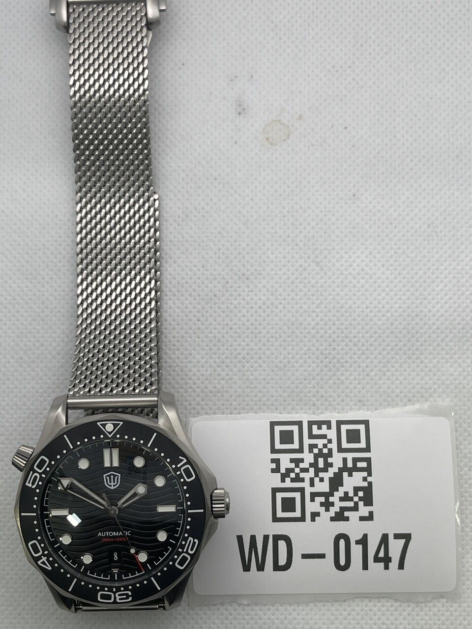 US Pre-Owned Watchdives WD007 V4 PT5000 42mm Titanium NTTD Dive Watch