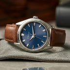 US Pre-Owned Chameri 40mm VH31 Quartz Sweep Second Watch GS05
