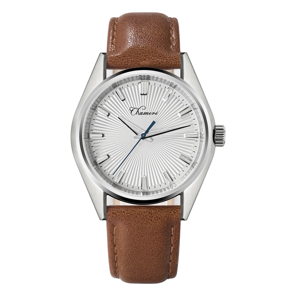 US Pre-Owned Chameri 40mm VH31 Quartz Sweep Second Watch GS05