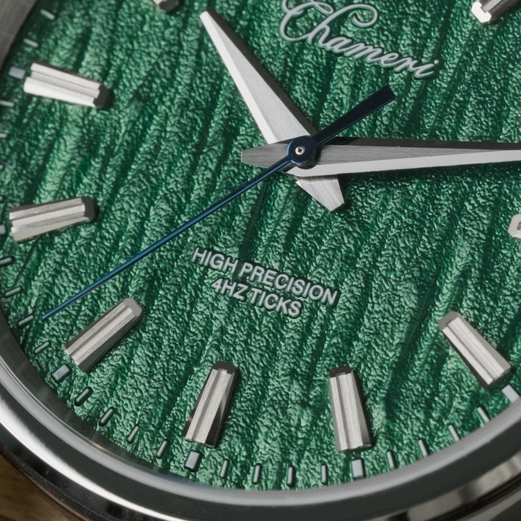 US Pre-Owned Chameri 40mm VH31 Quartz Sweep Second Watch GS05