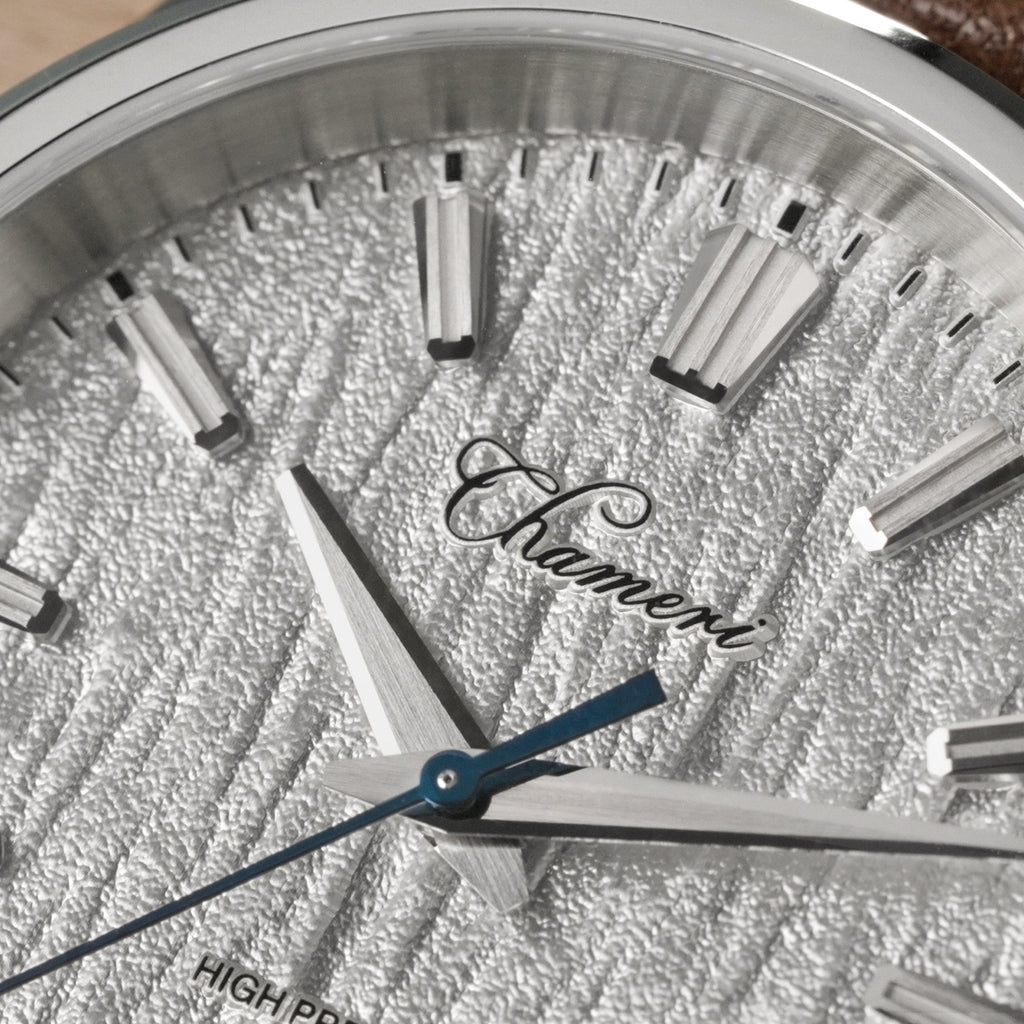US Pre-Owned Chameri 40mm VH31 Quartz Sweep Second Watch GS05