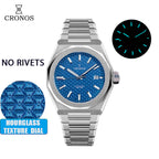 US Pre-Owned Cronos 39mm Skyline PT5000 Men Watch L6028 V2