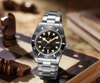 US Pre-Owned Cronos 37mm PT5000 Vintage Diver Watch L6033