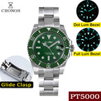 US Pre-Owned Cronos 2.5x Water Ghost PT5000 Dive Watch L6005