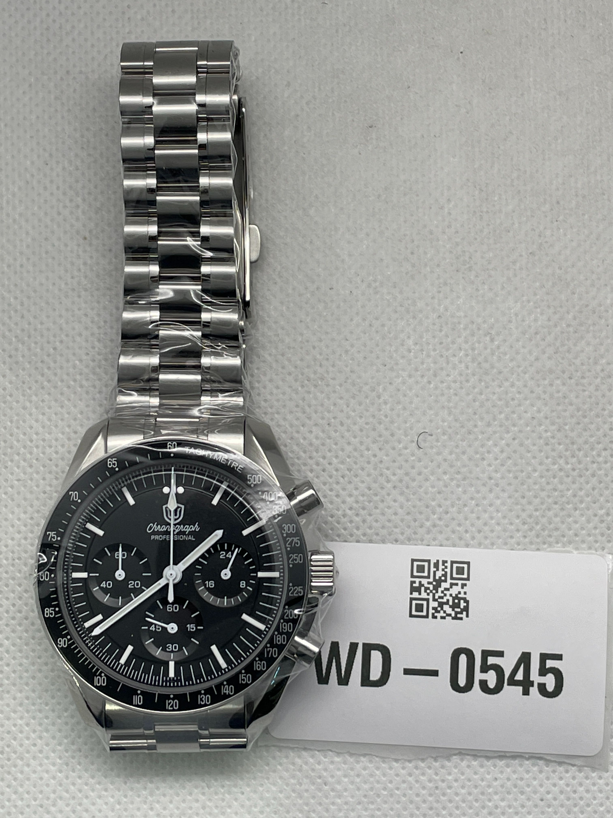 US Pre-Owned Watchdives WD1863 39mm VK63 Chronograph Watch
