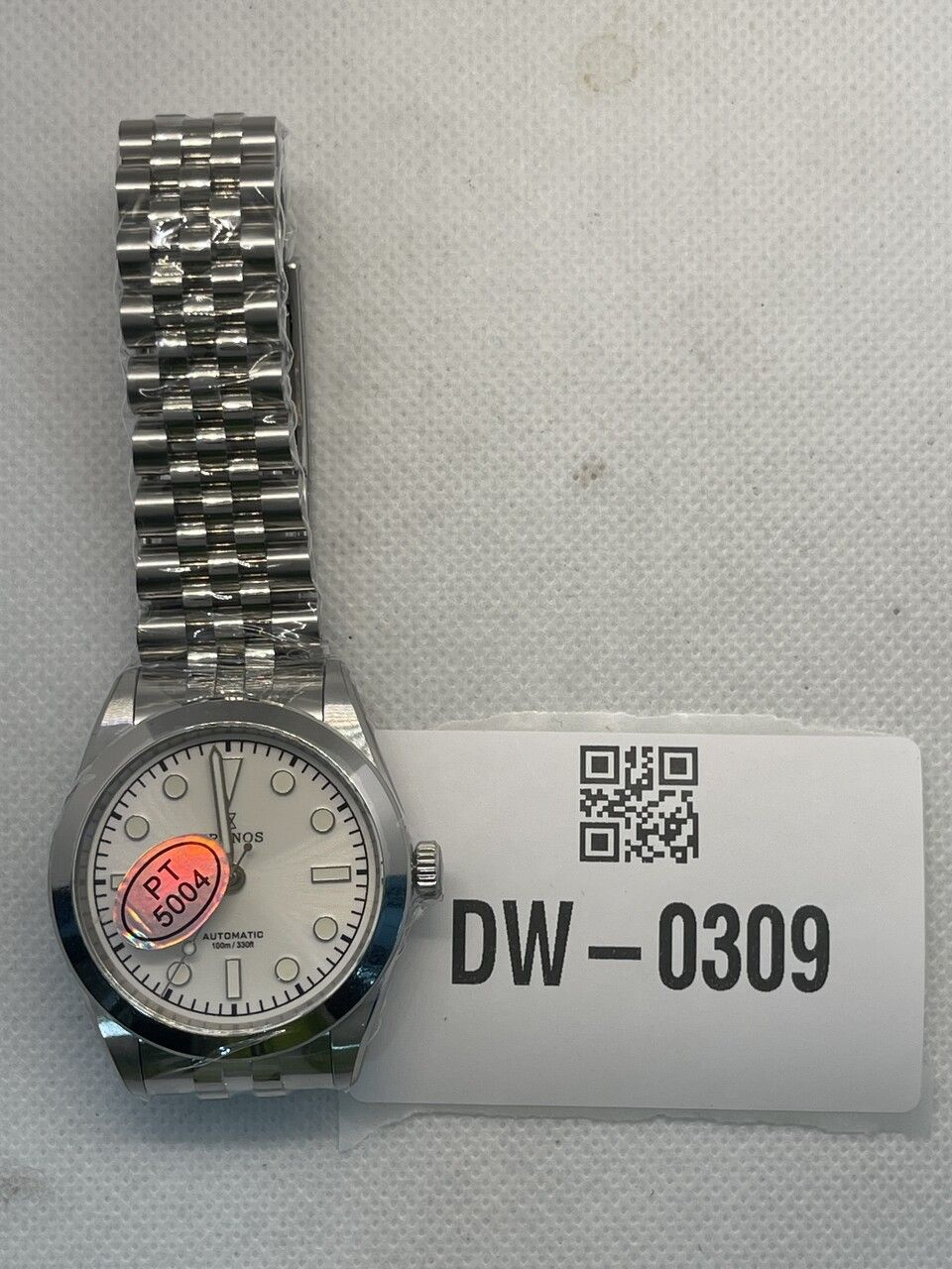 US Pre-Owned Cronos L6036 36mm PT5000 Snowflake Automatic Watch