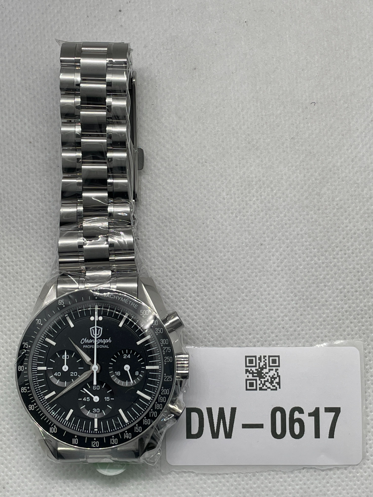 US Pre-Owned Watchdives WD1863 39mm VK63 Chronograph Watch