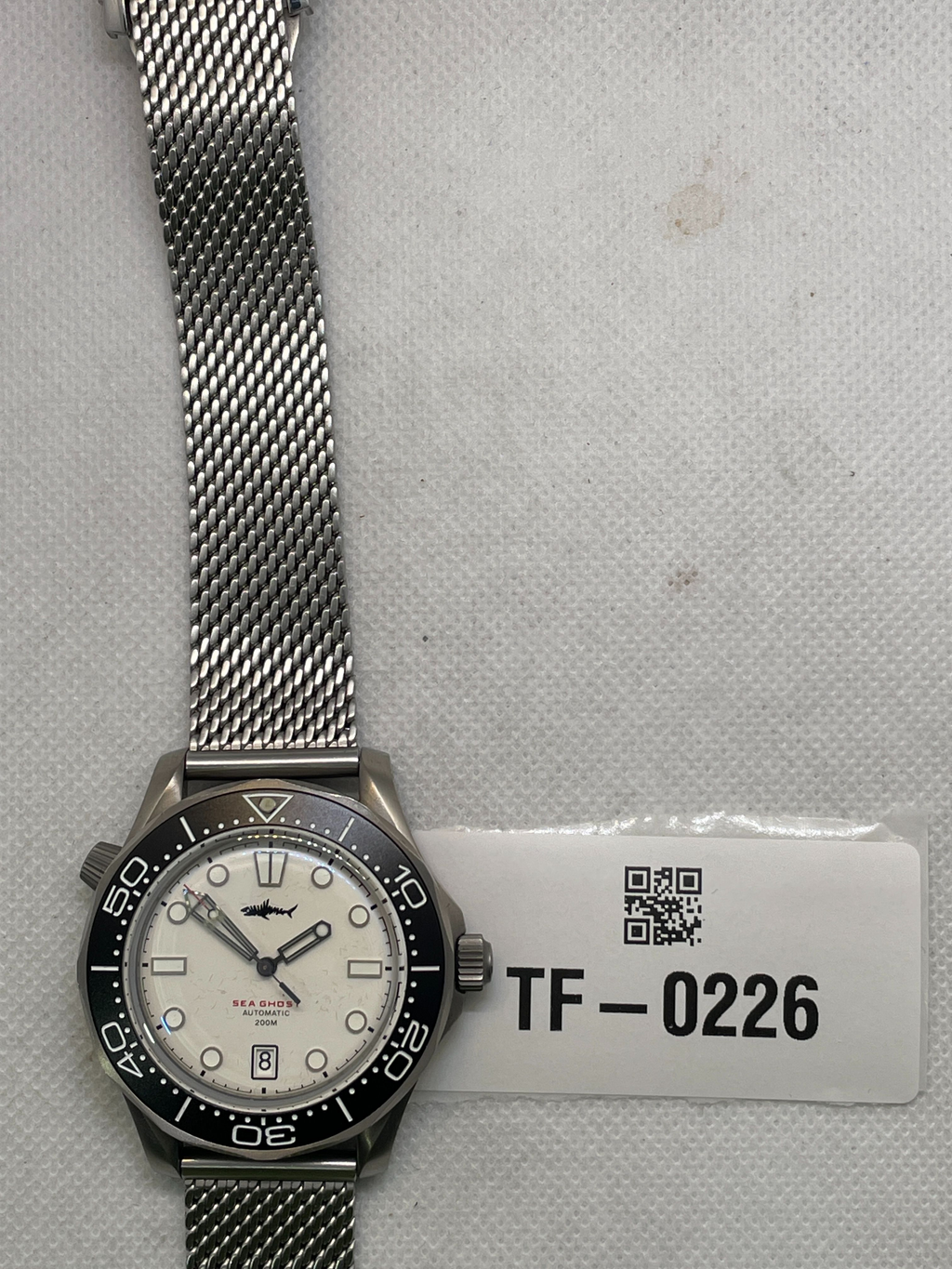 US Pre-Owned V2 Heimdallr Titanium 007 Edition NTTD Dive Watch