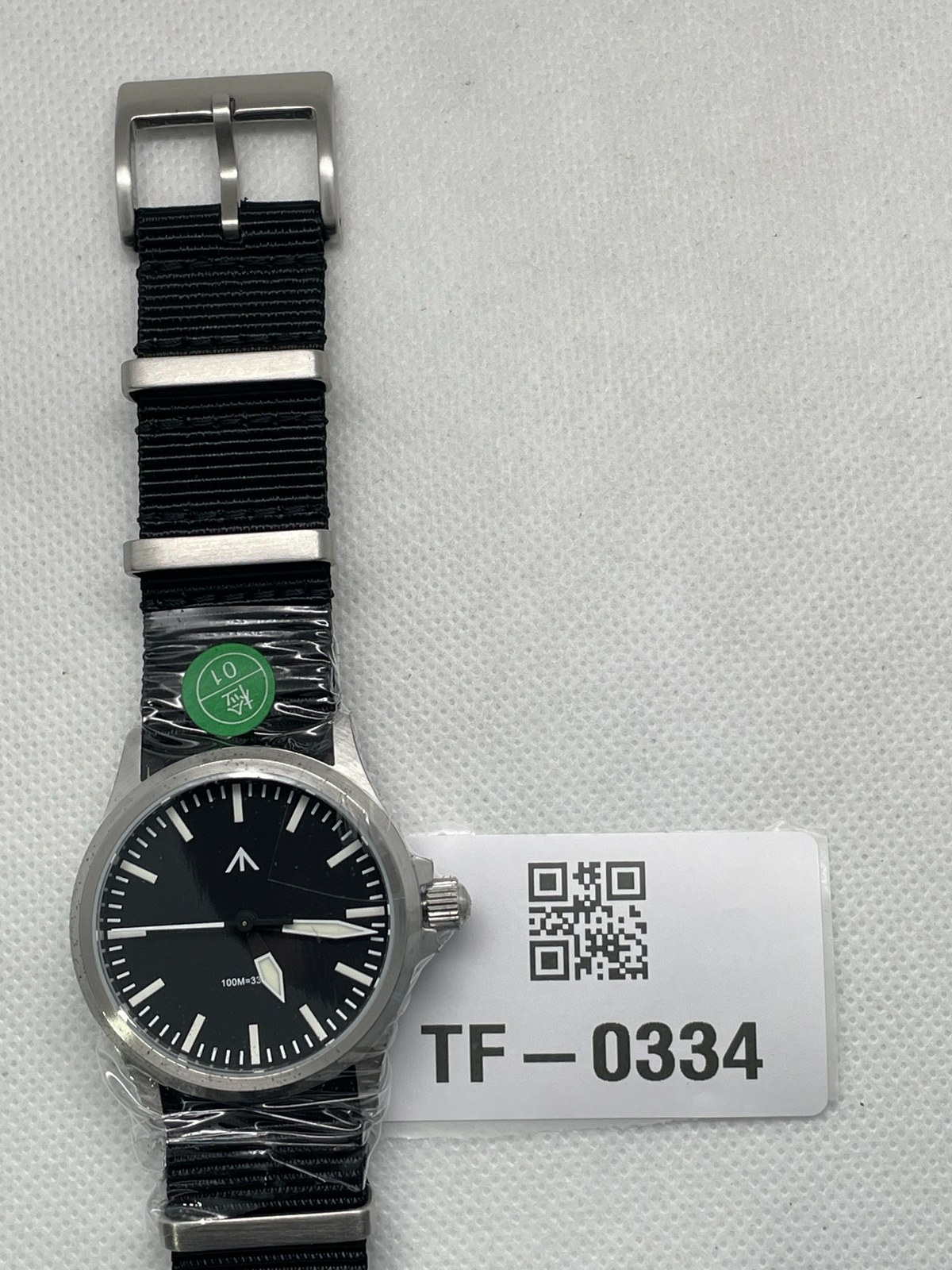 US Pre-Owned Militado ML08 38mm Field Watch – VH31 / Ronda 515