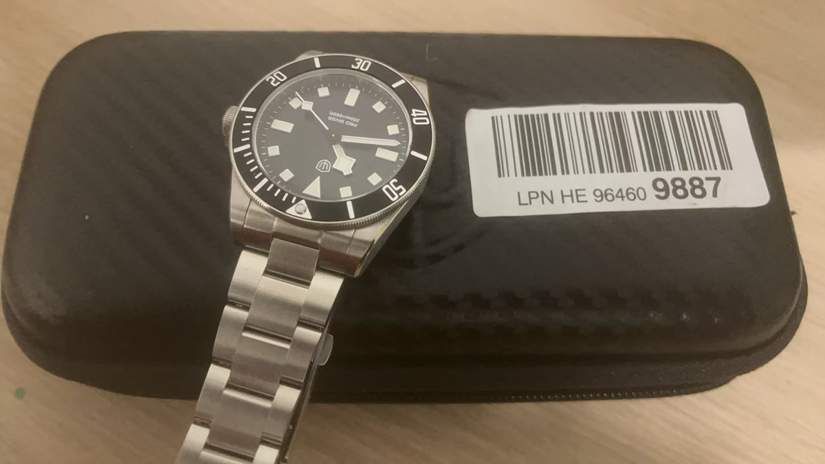 UK Pre-Owned Watchdives WD1969 PRO 38mm VH31 Dive Watch