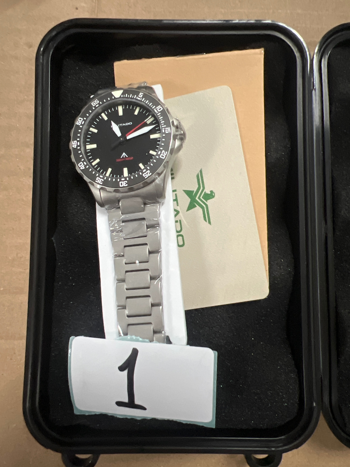 EU Pre-Owned Militado ML16 39mm Sapphire Quartz Field Diver Watch
