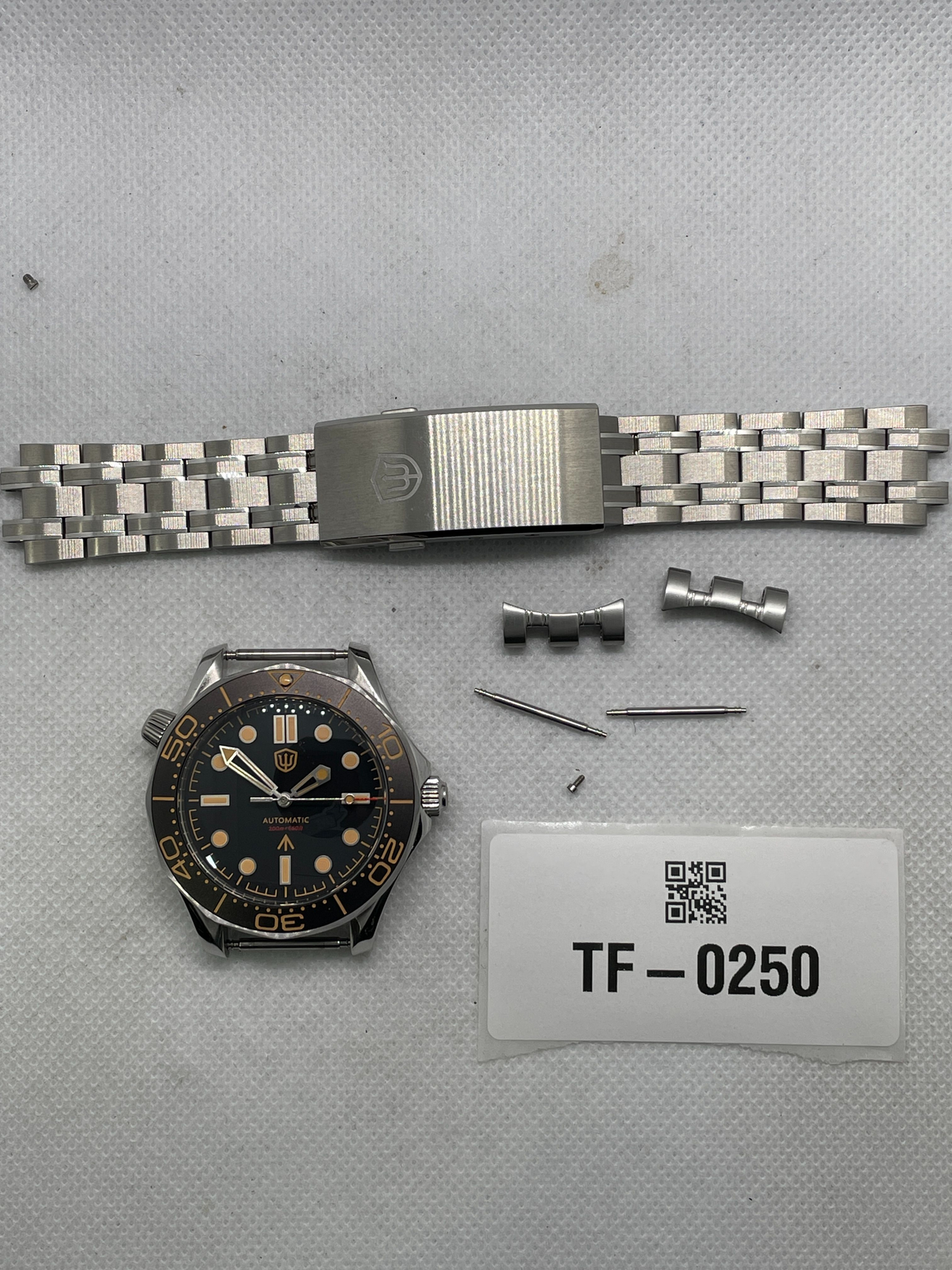 US Pre-Owned Watchdives WD007ST 39mm NTTD Dive Watch