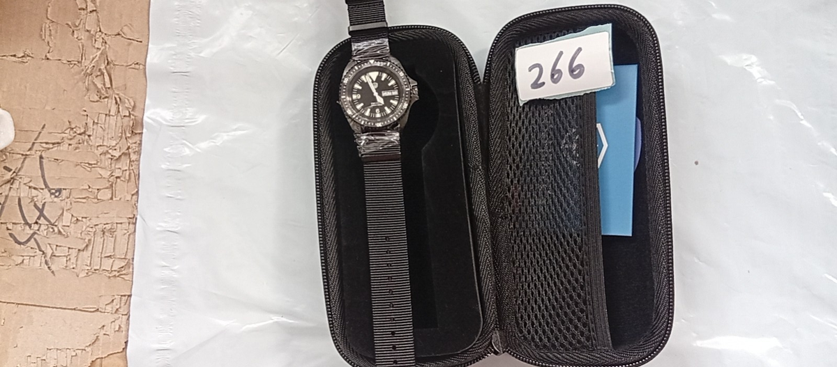 EU Pre-Owned Watchdives WD1980 VH31 Military Diver Watch V3
