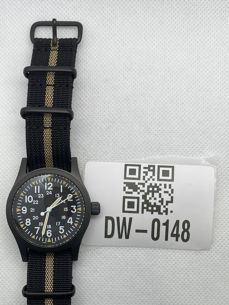 US Pre-Owned Militado Sapphire Crystal 38mm Field Watch ML05