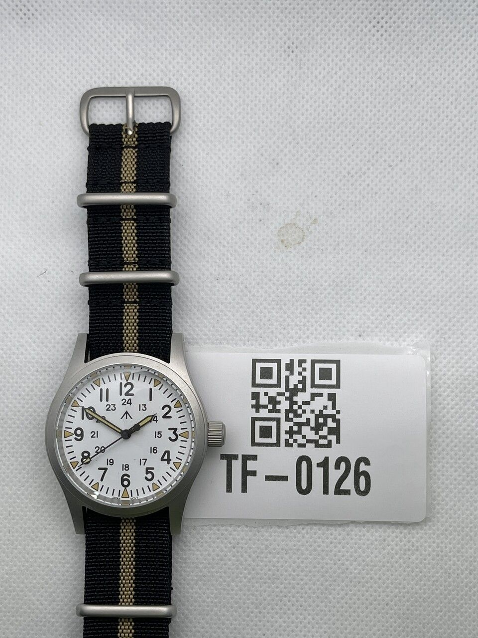 US Pre-Owned Militado ML08 38mm Field Watch – VH31 / Ronda 515