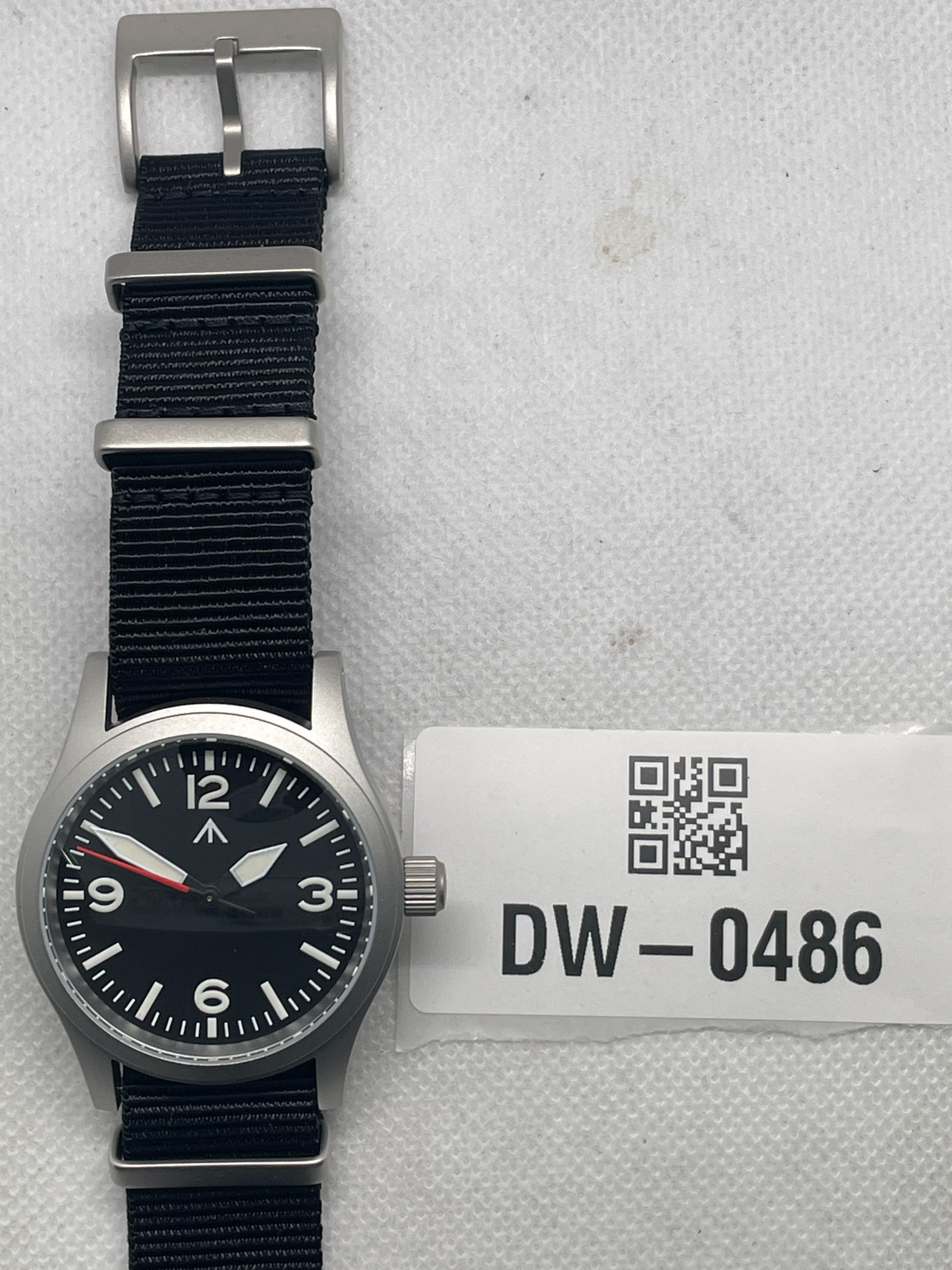 US Pre-Owned Militado Sapphire Crystal 38mm Field Watch ML05
