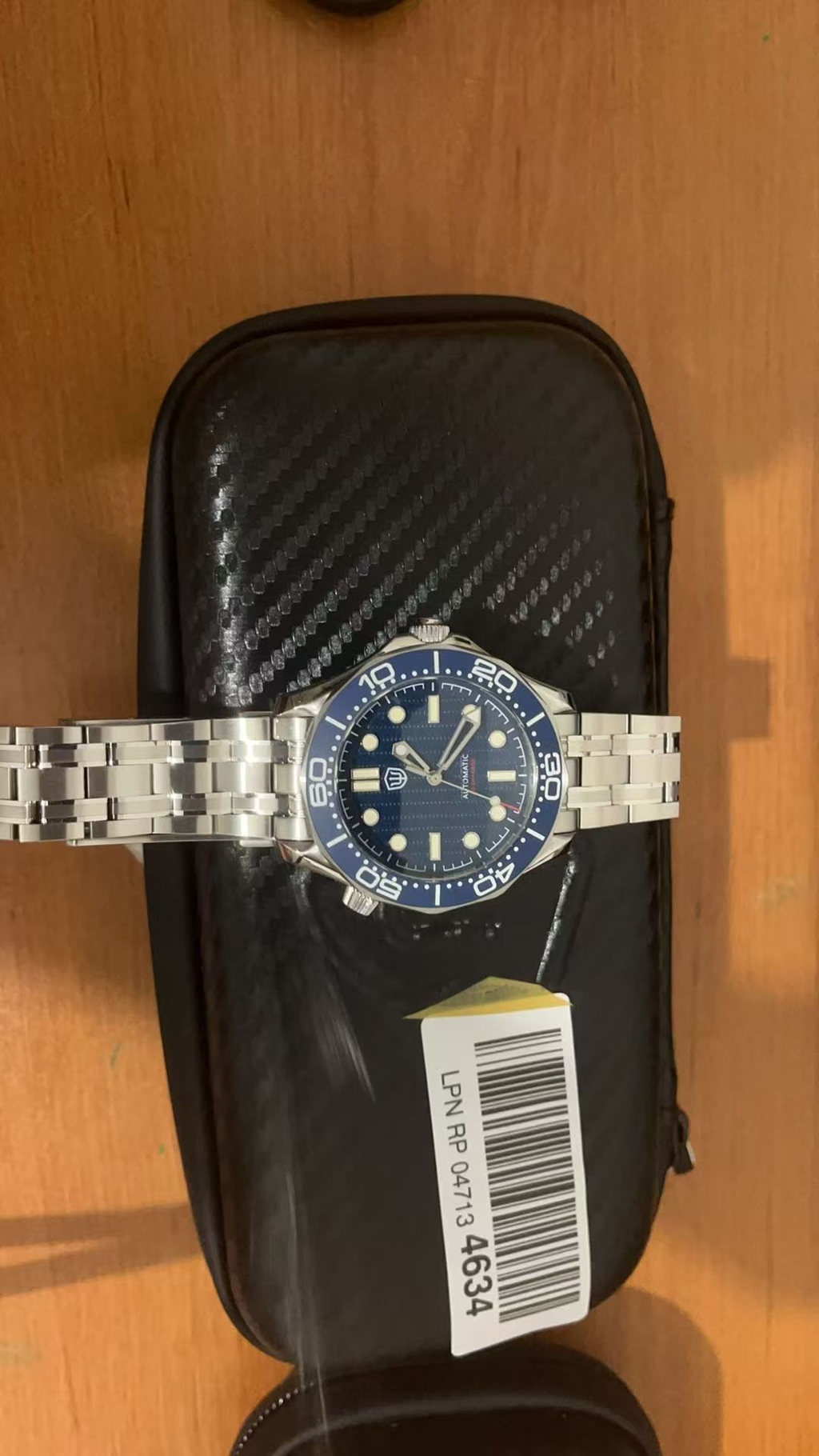 EU Pre-Owned-A Watchdives WD007ST 39mm NTTD Dive Watch