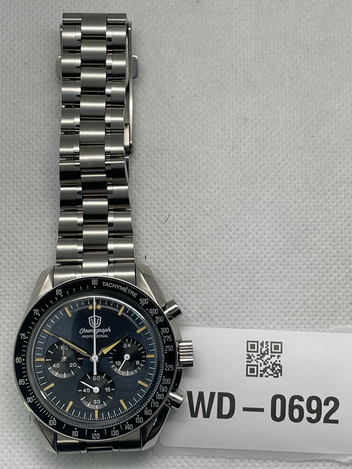 US Pre-Owned Watchdives WD1863 39mm VK63 Chronograph Watch