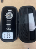 EU Pre-Owned Militado Retro VK61 Quartz Chronograph Watch