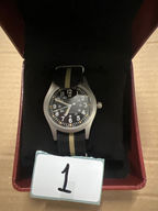 EU Pre-Owned Militado Sapphire Crystal 38mm Field Watch ML05