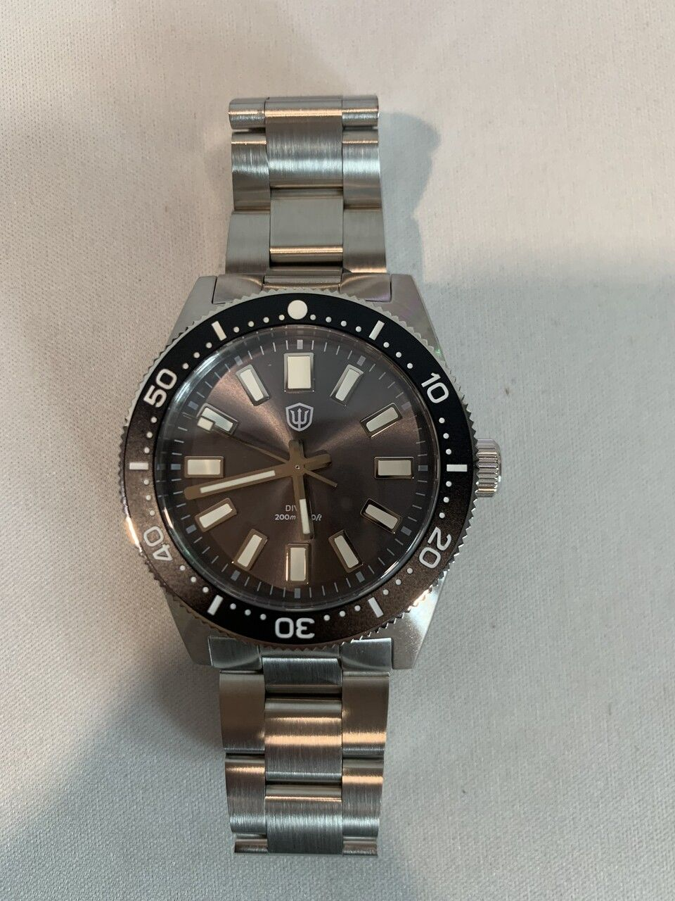 US Pre-Owned Watchdives WD1965 38mm VH31 62MAS Dive Watch