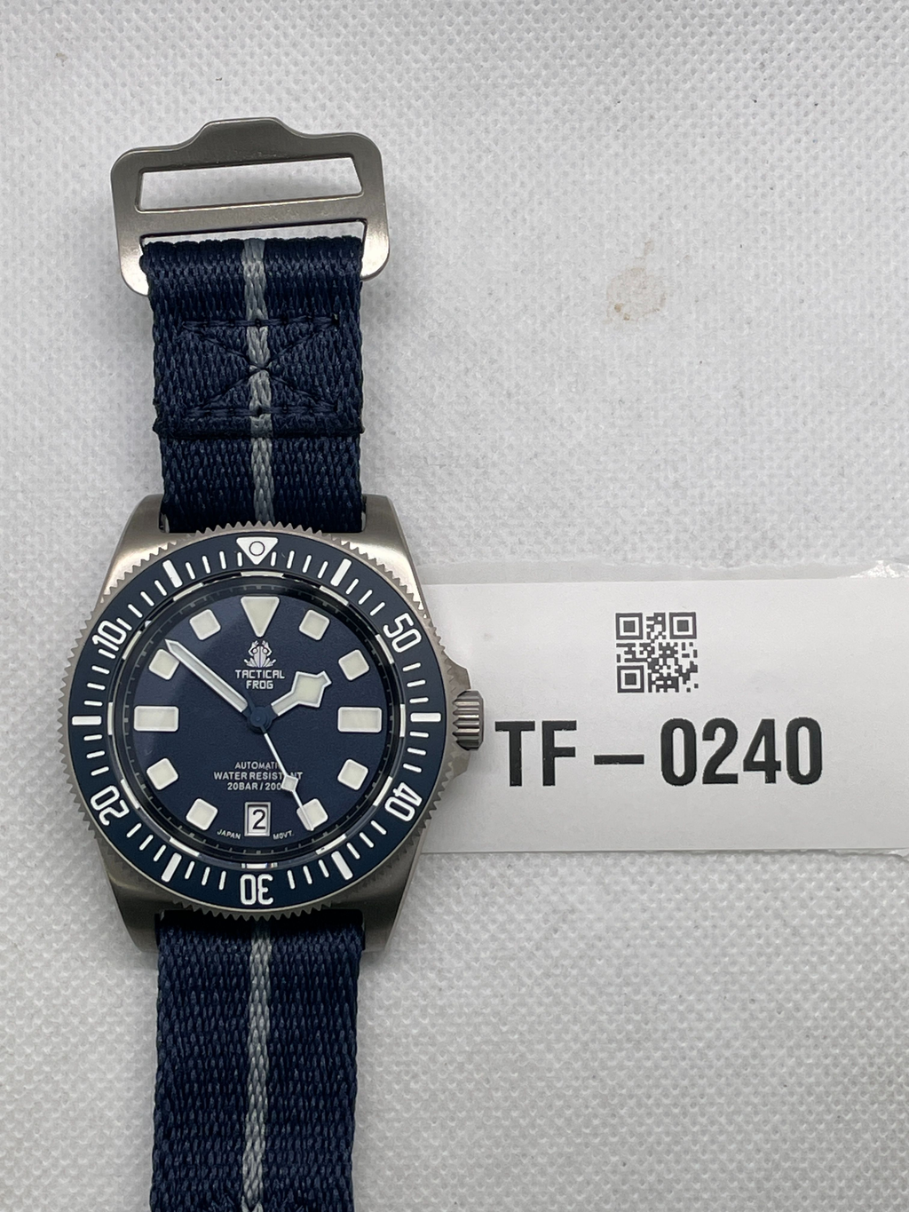 US Pre-Owned Tactical Frog Titanium FX-Diving Watch V4