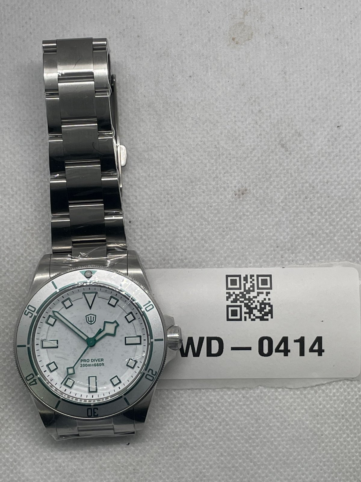 US Pre-Owned Watchdives WD1969 PRO 38mm VH31 Dive Watch