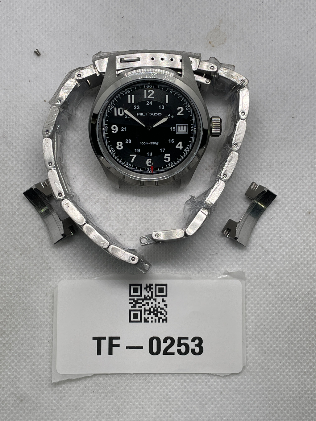 US Pre-Owned Militado ML08 38mm Field Watch – VH31 / Ronda 515