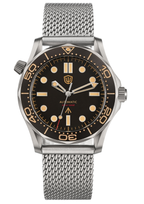EU Pre-Owned Watchdives WD007 V2 NTTD Dive Watch for Men, 39mm Titanium Case
