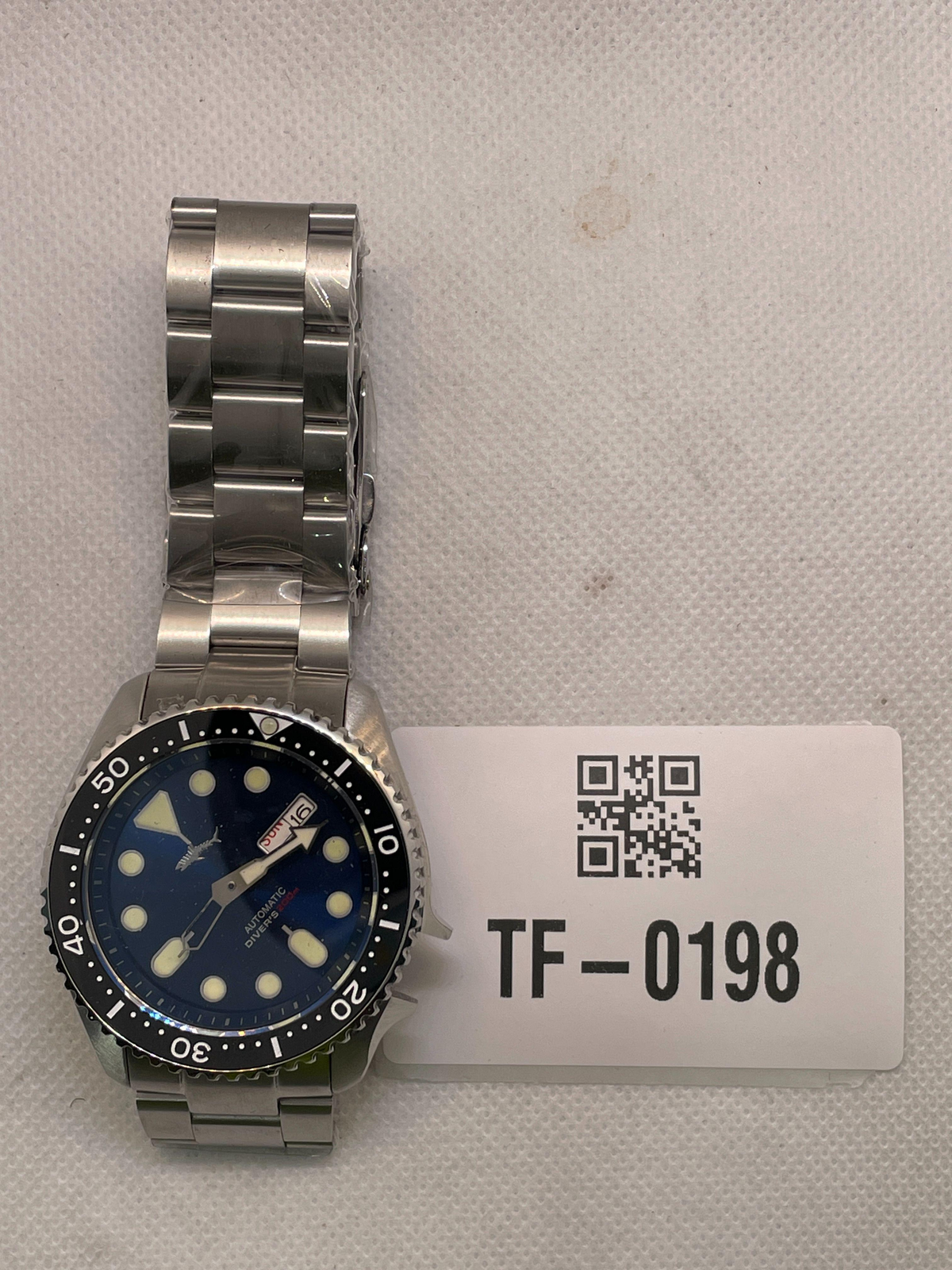 US Pre-Owned Heimdallr SKX007 Day/Date Mechanical Watch