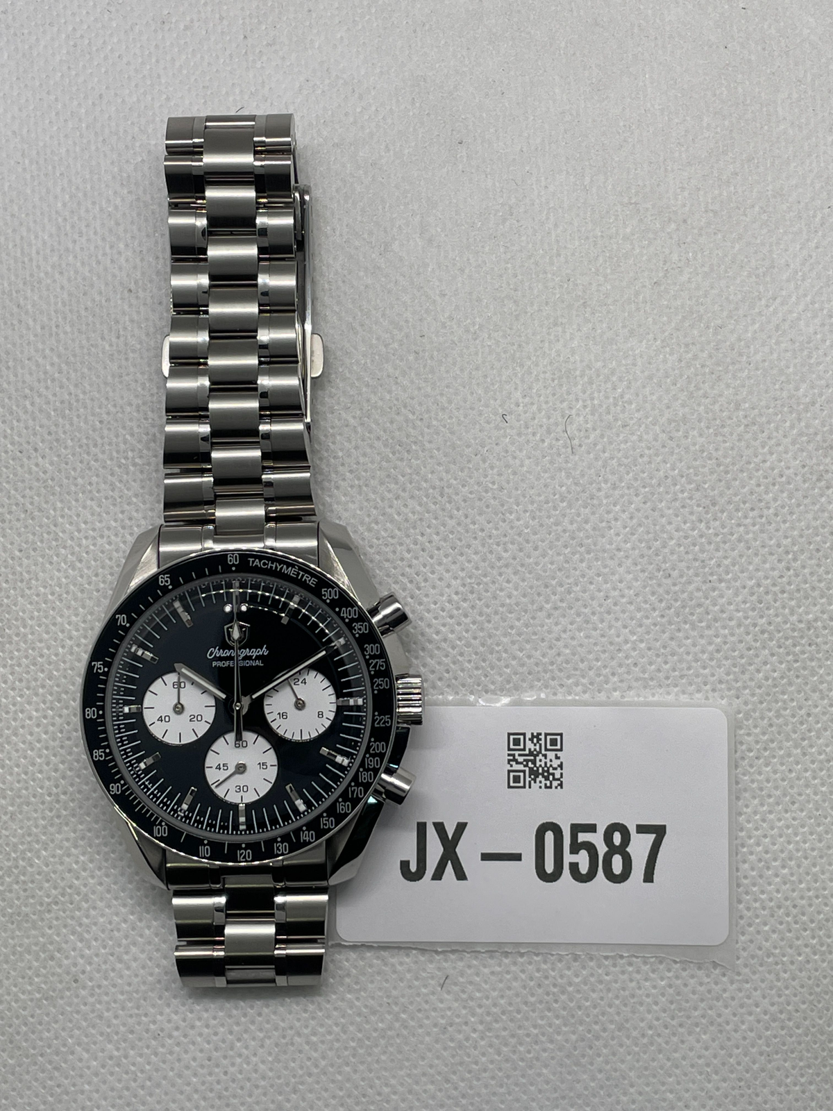 US Pre-Owned Watchdives WD1863 39mm VK63 Chronograph Watch