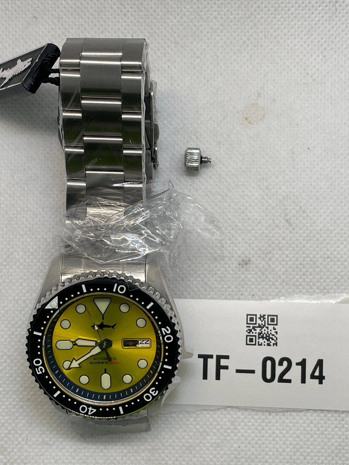 US Pre-Owned Heimdallr SKX007 Day/Date Mechanical Watch