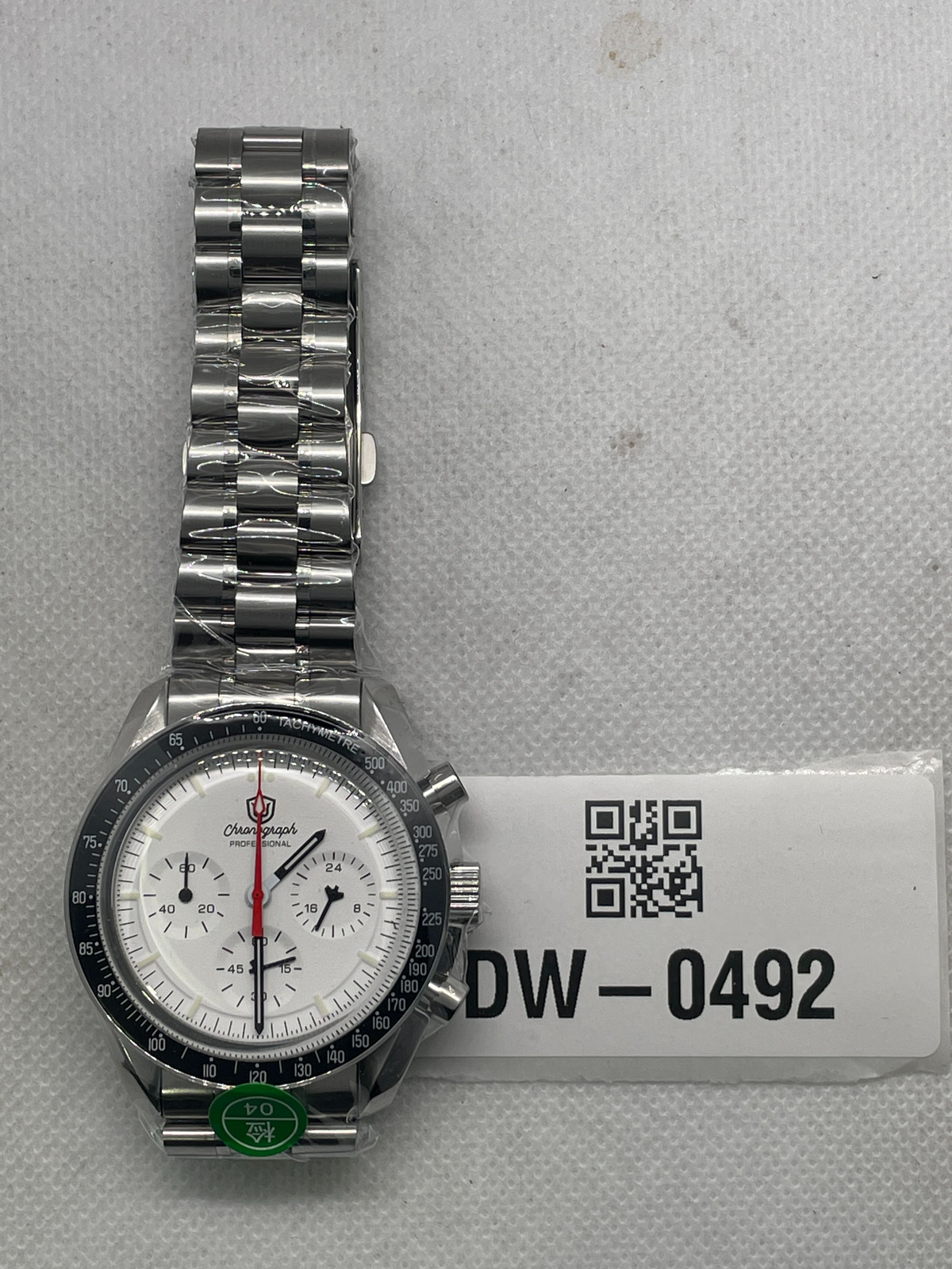 US Pre-Owned Watchdives 39mm VK63 Chronograph Watch WD1863
