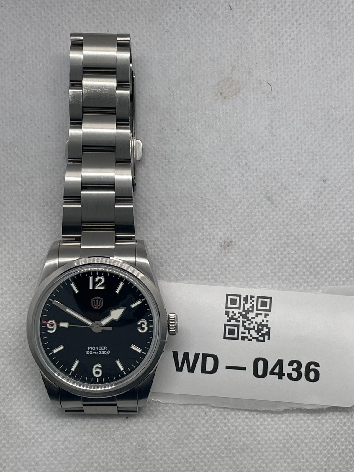US Pre-Owned Watchdives WD1960S V2 36mm VH31 Men Watch