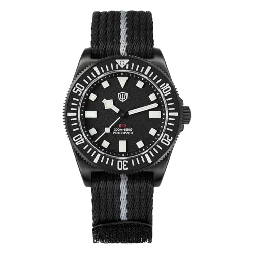 UK Pre-Owned Watchdives 40mm EXD Titanium Diver Watch