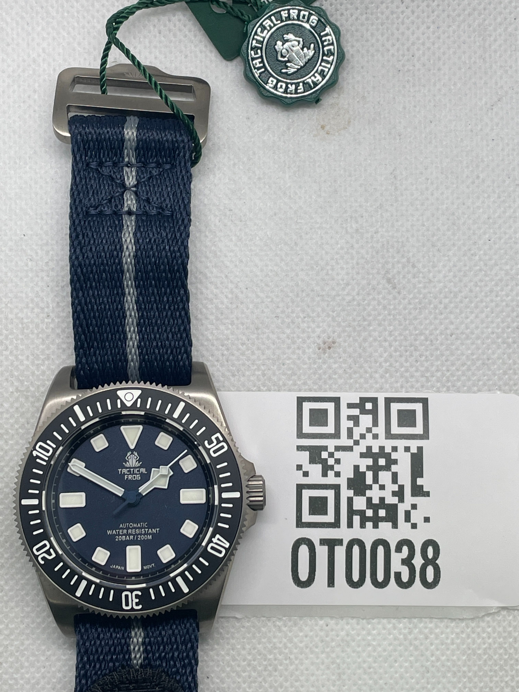 US Pre-Owned Tactical Frog Titanium FX-Diving Watch V4