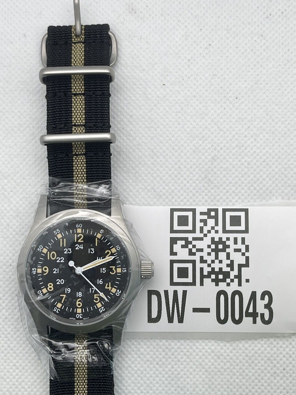 US Pre-Owned Militado Sapphire Crystal 38mm Field Watch ML05