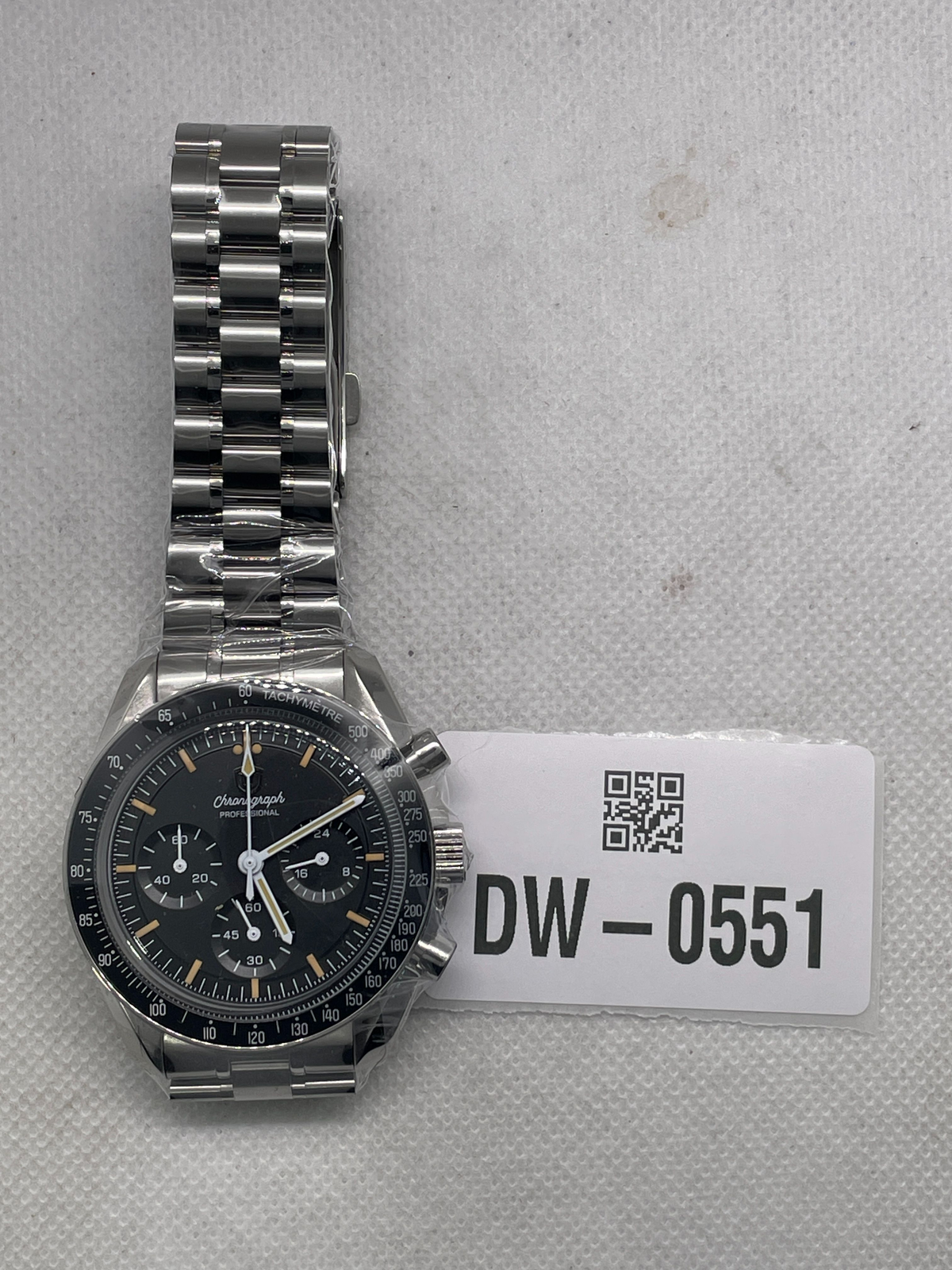 US Pre-Owned Watchdives WD1863 39mm VK63 Chronograph Watch