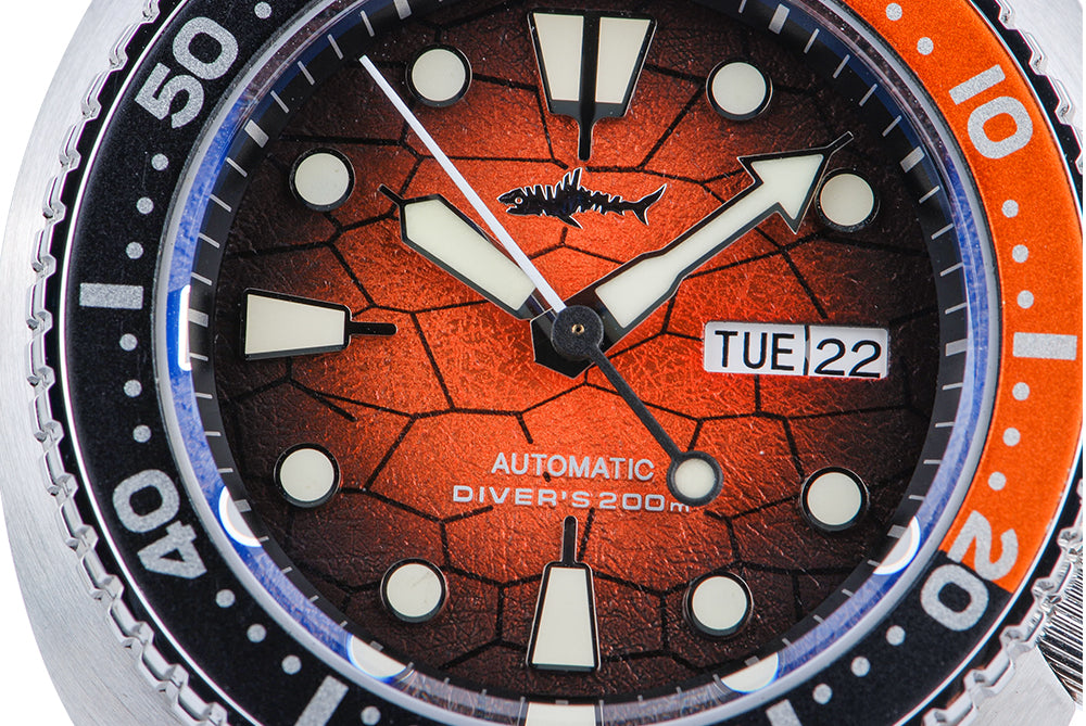 US Pre-Owned HEIMDALLR Sharkey Mini Turtle Dive Watch