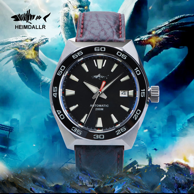 US Pre-Owned Heimdallr G-odzilla Hangzhou 2565 Automatic Diver Watch
