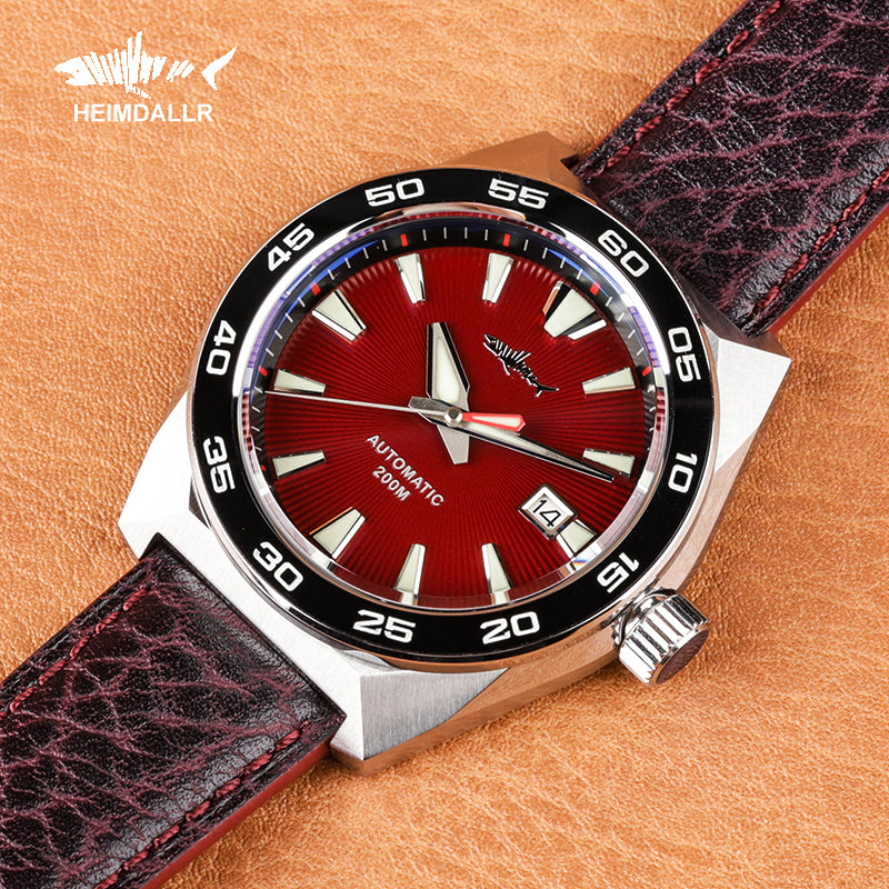 US Pre-Owned Heimdallr G-odzilla NH35 Diver Watch