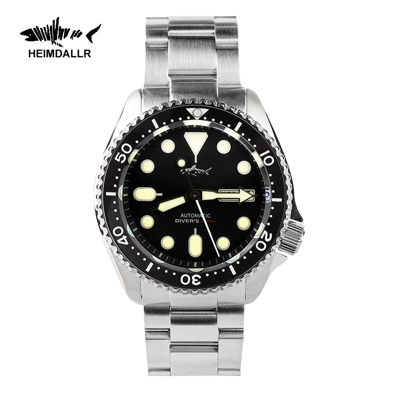 US Pre-Owned Heimdallr SKX007 Day/Date Mechanical Watch
