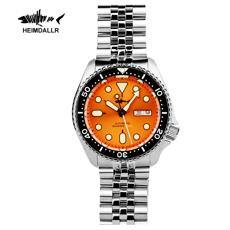 US Pre-Owned Heimdallr SKX007 Day/Date Mechanical Watch
