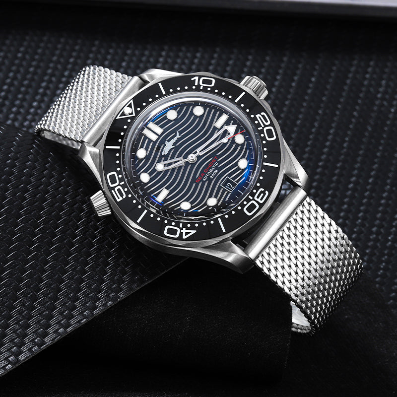 US Pre-Owned V2 Heimdallr Titanium 007 Edition NTTD Dive Watch