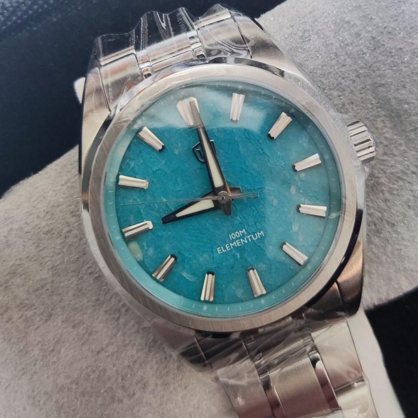EU Pre-Owned Watchdives WD0003D Natural Stone Elementum Men Watch