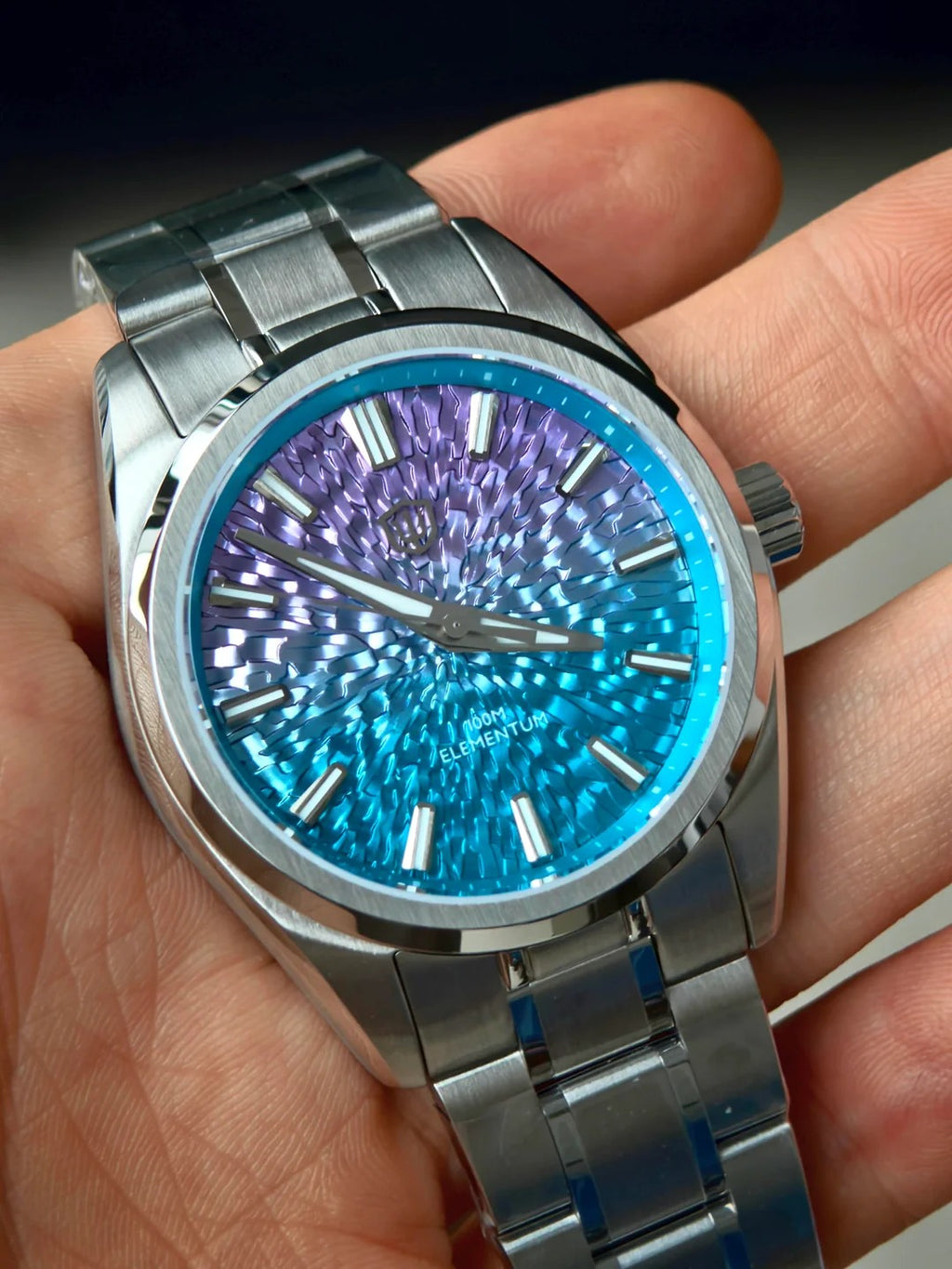 EU Pre-Owned-A Watchdives WD0003C Elementum 37mm VH31 Quartz Watch