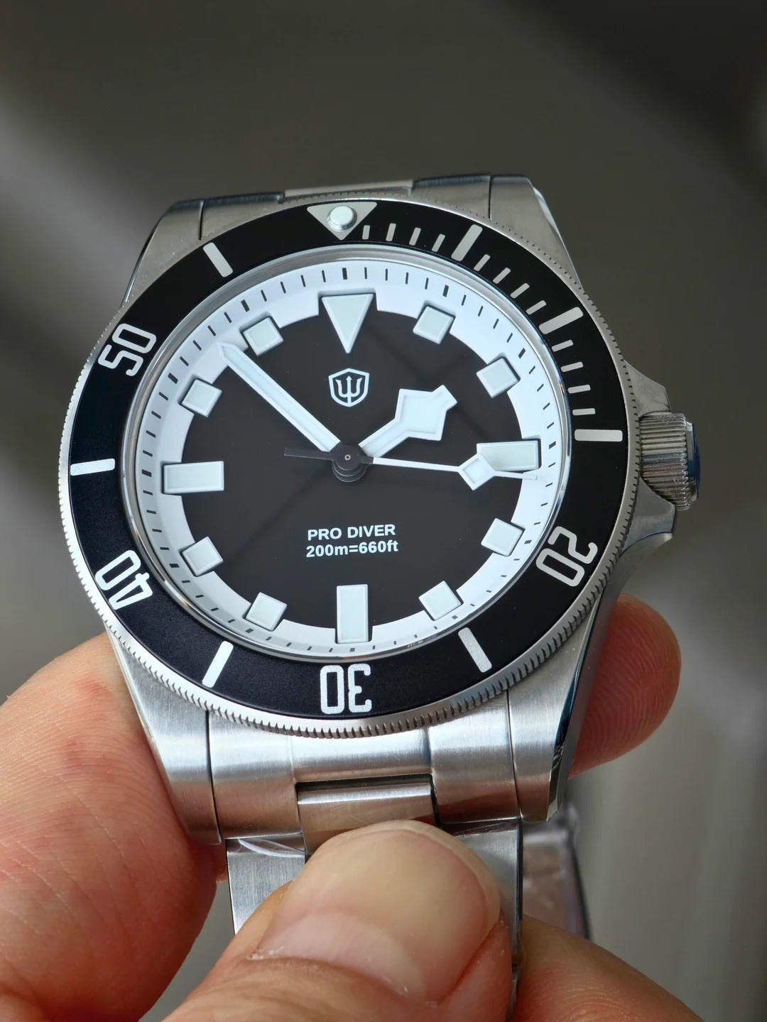 UK Pre-Owned Watchdives WD1969 PRO 38mm VH31 Dive Watch