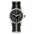 US Pre-Owned Militado Sapphire Crystal 38mm Field Watch ML05