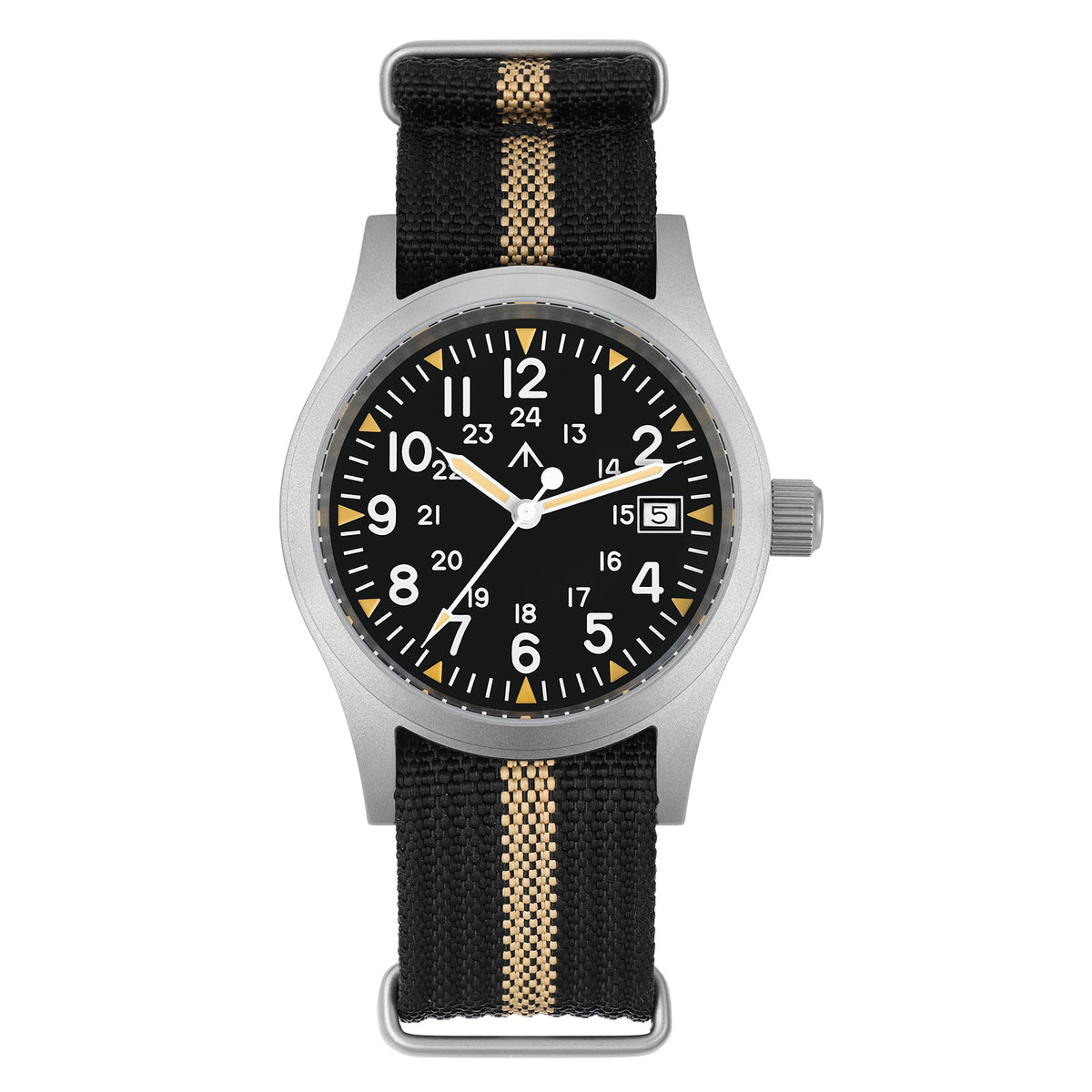 US Pre-Owned Militado Sapphire Crystal 38mm Field Watch ML05